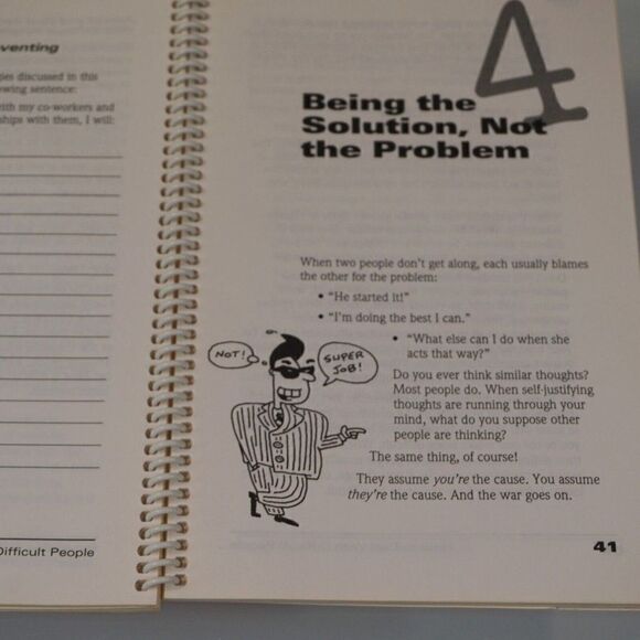 How to Deal With Difficult People By Paul Friedman 1994 Paperback Revised Edt - Picture 9 of 10